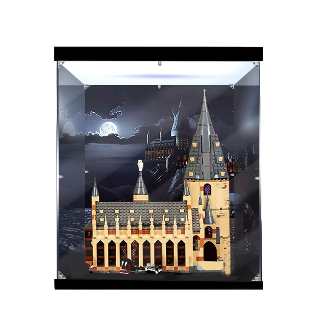 

3mm Building Block Acrylic Display Box for 75954 (No Kit)- Class S without Glue Version + Upper Light Box + Pattern