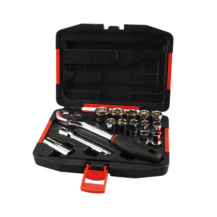 

Endura 15 Pieces 12.5 Mm Series Metric Hexagon Socket Set Mechanic Tool Set E1212