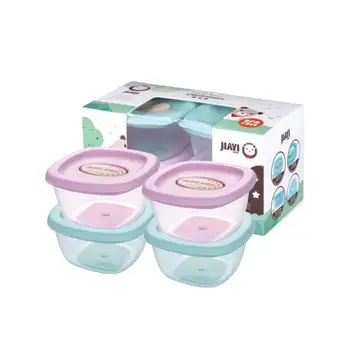 

Children Leakproof Baby Food Storage Container Set Premium Free Small Containers With Lids Babies Food Supplement Boxes For Kids