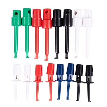 

8Pair Round Colored Single Hook Clip Test Probe for Electronic Testing