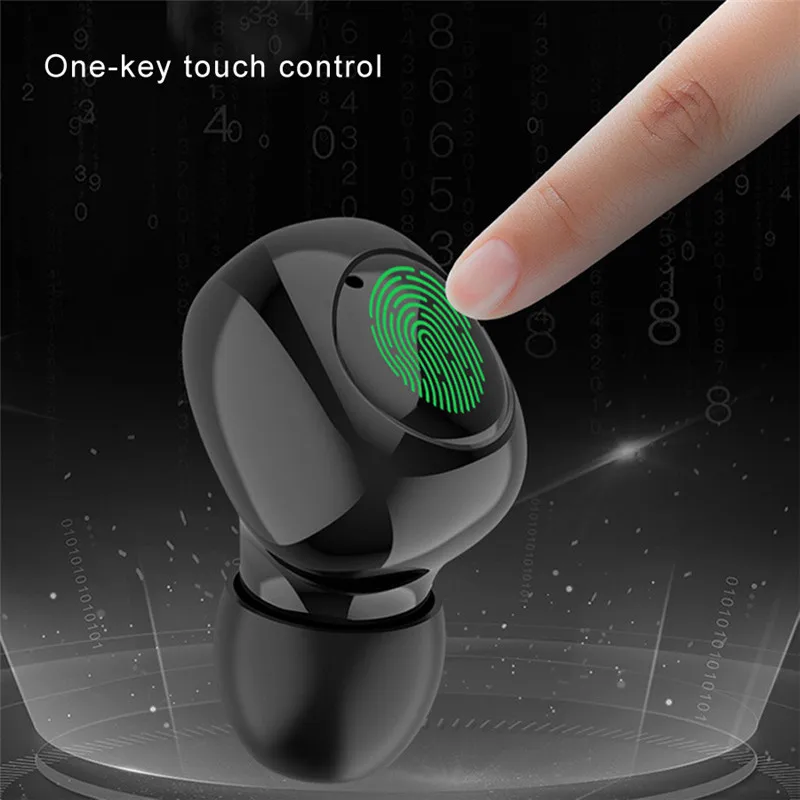 Kowkaka XG-21 с сенсорным управлением TWS 5,0 Bluetooth наушники беспроводные наушники Hi-Fi стерео беспроводные наушники гарнитура с микрофоном