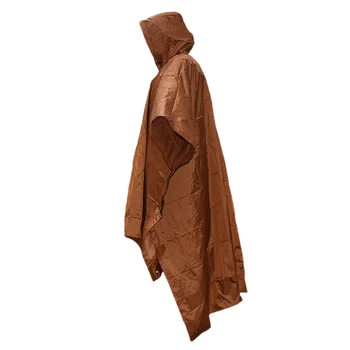 

3 in 1 Multifunctional Raincoat Waterproof Rain Poncho Outdoor Travel Camping Backpack Hiking Rain Cover
