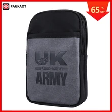 PAUKAOT поясные сумки для мужчин поясная сумка на пояс мужская напоясная барсетка сумка на бедро для телефона сумочки на ремень сумки набедренная