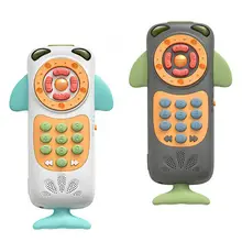 Детский телефон игрушка мобильный телефон для детей телефон игрушка Enfant ранняя обучающая Мобильная игрушка китайский/английский обучающая машина