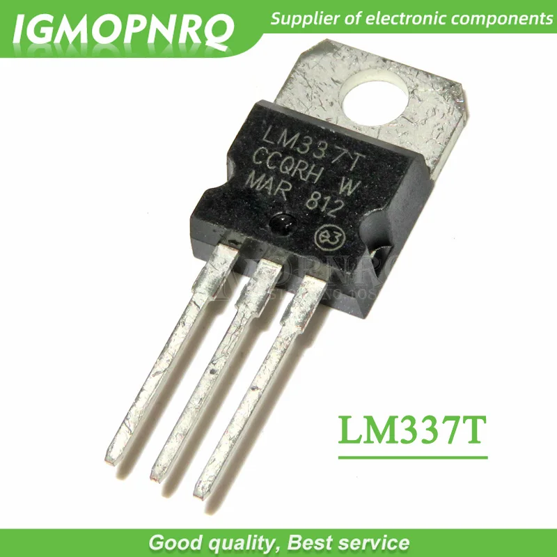20 PCS LM337T TO-220 LM337 3-Terminal Adjustable Negative Regulators