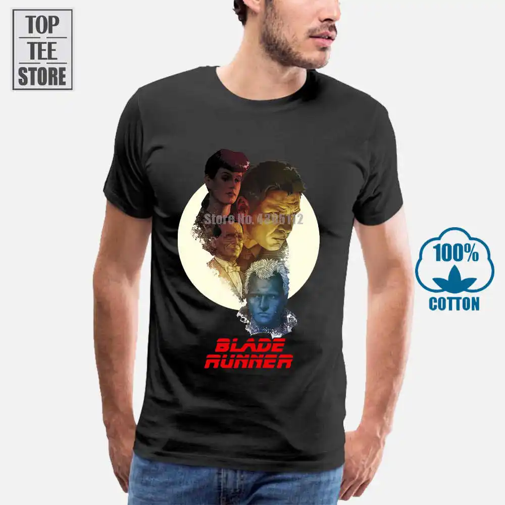 Футболка Blade Runner V4 1982 черная каштановая хаки белая все размеры от S до 4Xl|Футболки| |