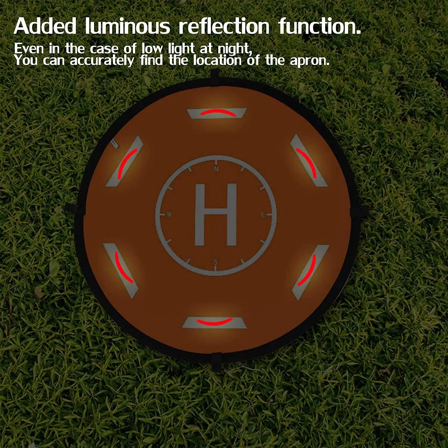 Tappetino Di Atterraggio 25/50/65/80/110Cm Tappetino Di Parcheggio Pieghevole Universale Per Dji M300 Rtk/Mavic Air2S/Ispezionrie 2/Phantom 4 Pro/Husb