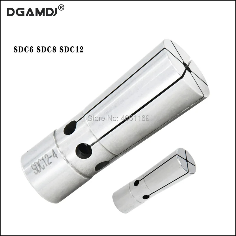 

SDC6 SDC8 SDC12 Back-pull CNC lathe small diameter spring chuck precision 0.003mm, used for engraving machine spindle milling