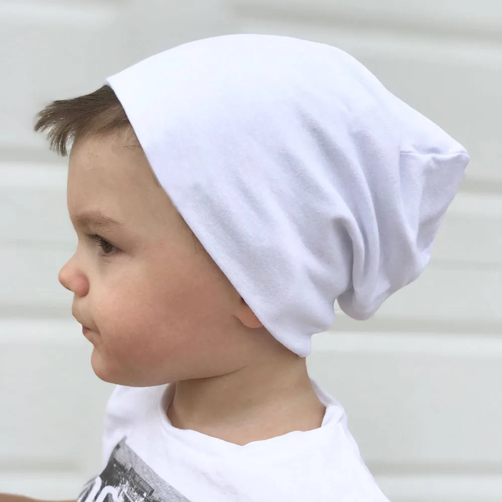 Модные однотонные детские шляпы весна-осень, Детские хлопковые мягкие шапки в стиле хип-хоп для маленьких мальчиков и девочек, шапочка Toca De Bebe