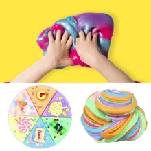 Jouet de mastic visqueux pour enfants, 6 pièces, jouet de boue pragmatique, Portable, visqueux