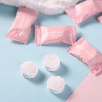

100pcs Compressed Towel Set Mini Travel Disposable Portable Non-woven Towels for Household Bathroom Accessories