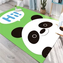 Большое место коврики ковер для гостиной 3D мультфильм ковры с анималистическим принтом детская спальня игровой коврик Мягкая фланелевая пена памяти