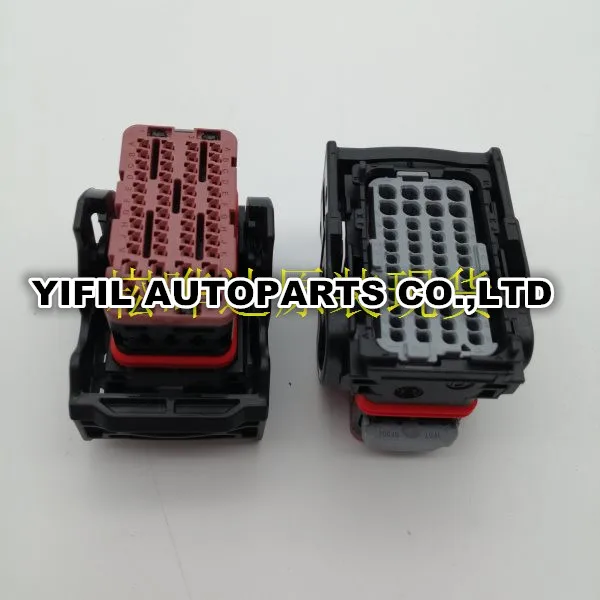 48 Pin 48 Way ЭБУ женский Molex провод коричневый автомобильный разъем корпус с клеммами 64320-3319