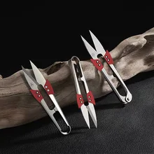 

Stainless Steel Yarn Shears Cutting Sewing Scissors Shears Cross Stitch Scissors Embroidery Scissor U Thread Scissors for Fabric