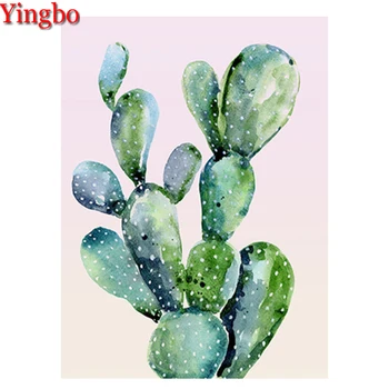 

diamond embroidery mosaic Cactus desert plant diamond paintings 5d full square round drill stitch cross kit Modern art decor new