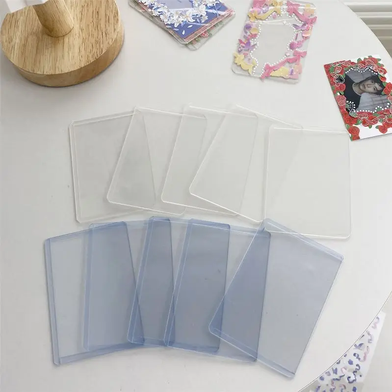 

1pc Star Card Holder Kpop Photocards Transparent Outer Layer Protection Card Film Protector Idol Photo Sleeves School Stationery