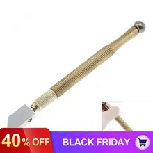 Многофункциональный Профессиональный инструмент для резки стекла металлический алмазный ролик карандаш подача масла карбид наконечник инструмент для резки стекла