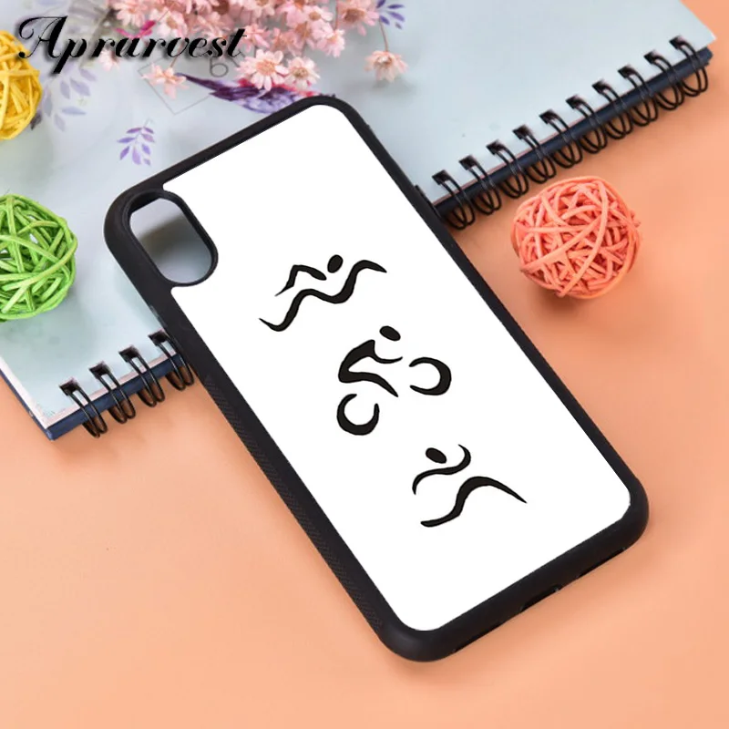 Aprarvest товар Триатлон спортивный чехол для телефона чехол для iPhone 5 5S SE 6 6S 7 8 PLUS X XS XR MAX 11 PRO - Цвет: LA2002