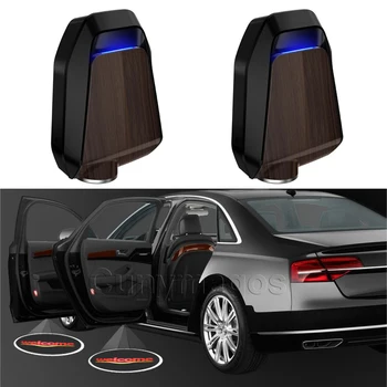 

2pcs Car Universal Wireless Door Logo Led Welcome Light Projection Lamp Laser Light Car Door Projector Light Car Accessories NEW
