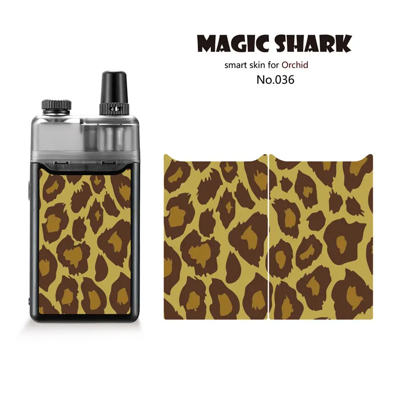 Magic Shark Star треугольник Леопардовый череп полное водонепроницаемое покрытие для стереосистемы наклейка пленка чехол наклейка для орхидеи 034-043