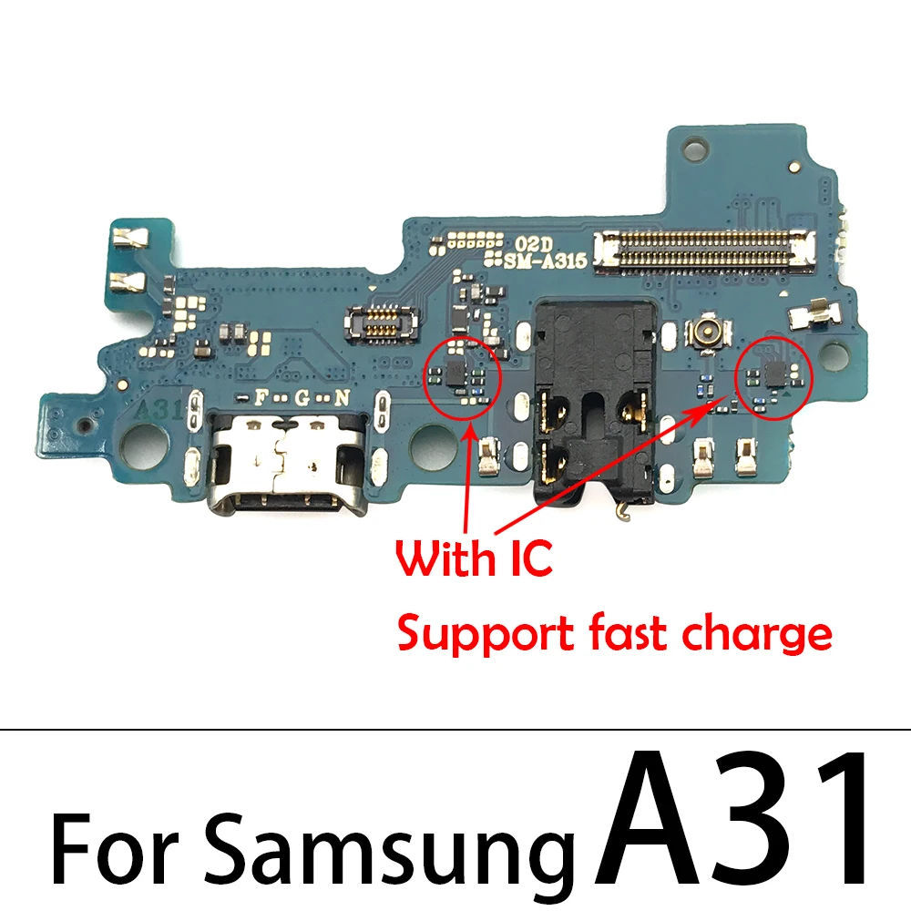 A10s Mic Ways For Samsung A30 A305F USB Charging Port Dock Mic