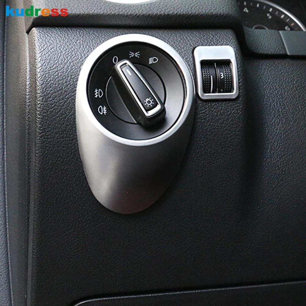 Матовая накладка на кнопки переключателя внутренней фары для Volkswagen VW Tiguan 2009 2011 2012