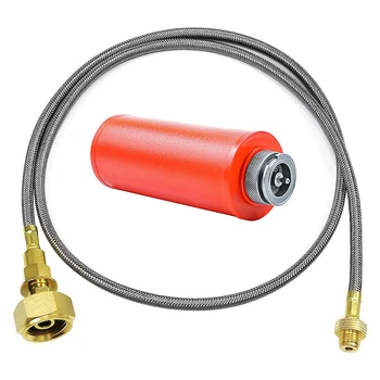 야외 가스 스토브 가스 어댑터 카세트 용광로 유형 분할 스토브 컨버터, 캠핑 요리 피크닉 캠핑 장비