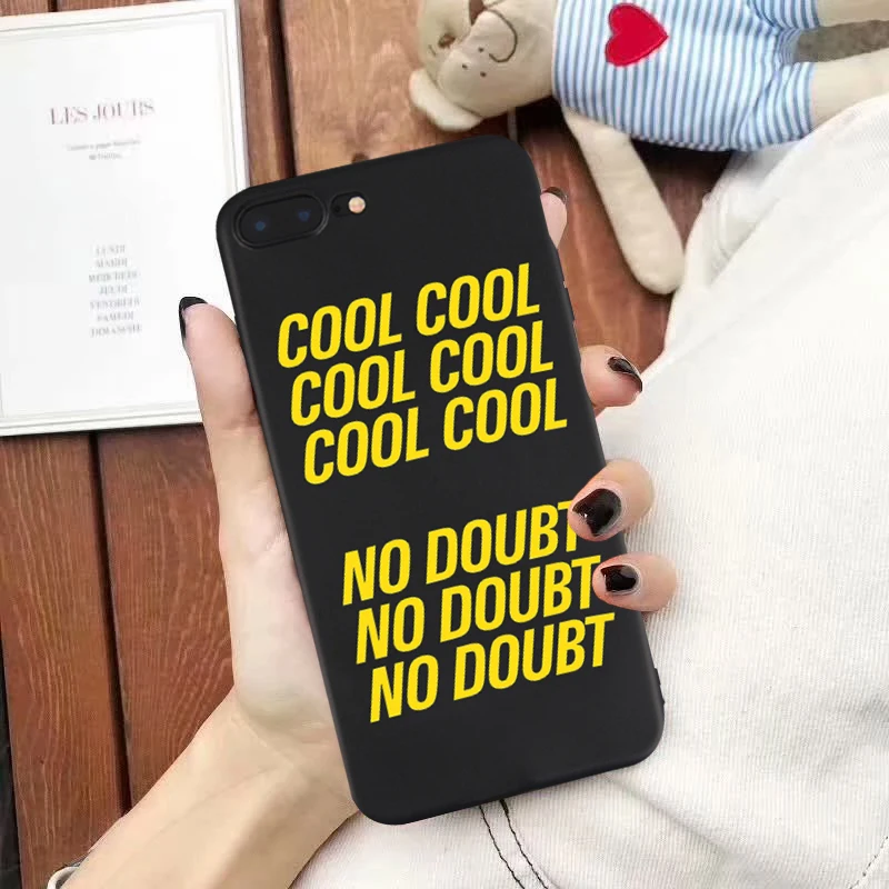 GYKZ Brooklyn Nine Cool без сомнений чехол для телефона iPhone X 11 Pro XS MAX XR 7 8 6s Plus Мягкая