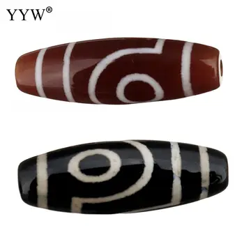 

5pcs/Lot Natural Tibetan Dzi Beads Oval Dzi Loose Beads For Diy Jewelry Making Pendant Necklace Natural Stone Charms Beads