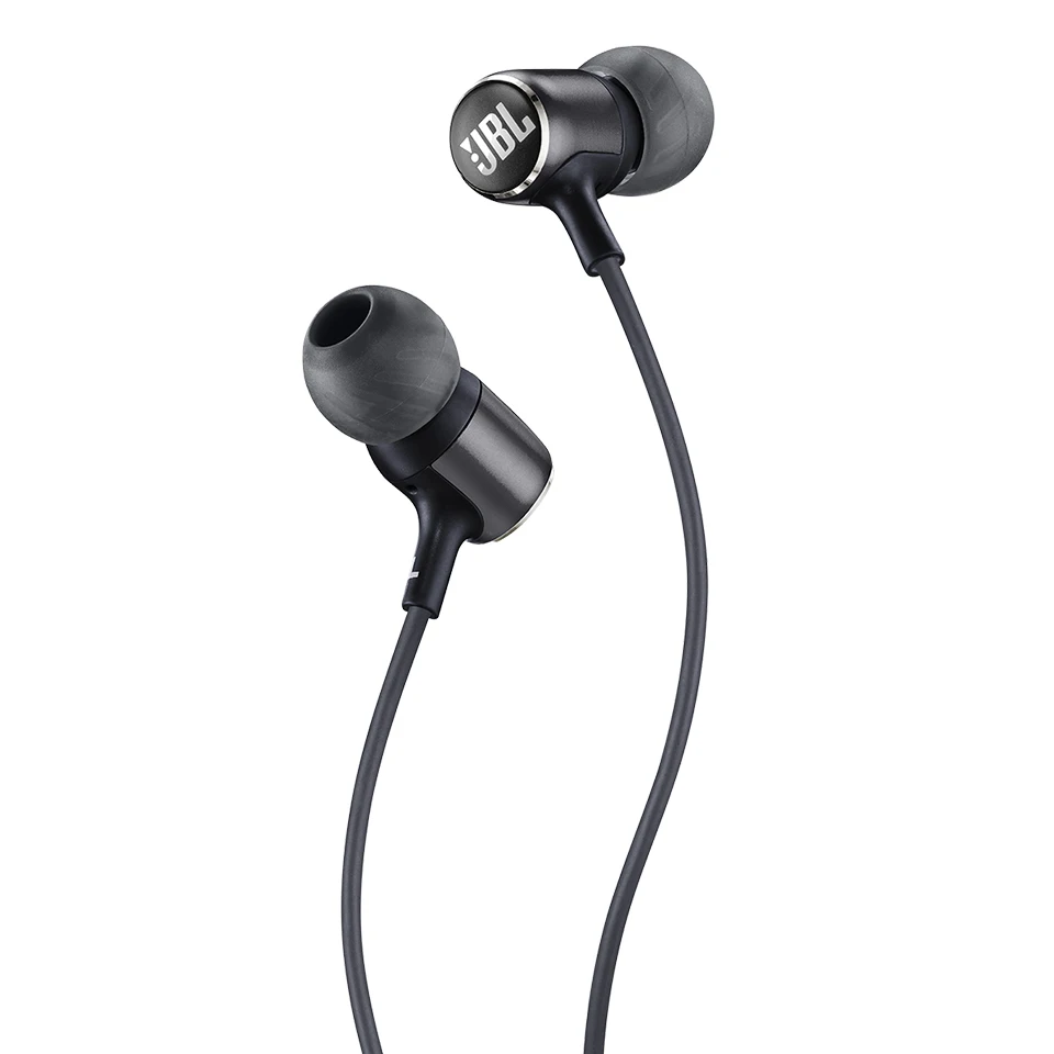 Original JBL Live 100 3 5mm Wired Earphones Stereo Sound Line Control Sports Headset Deep Bass Sound Earbuds Handsfree with Mic
