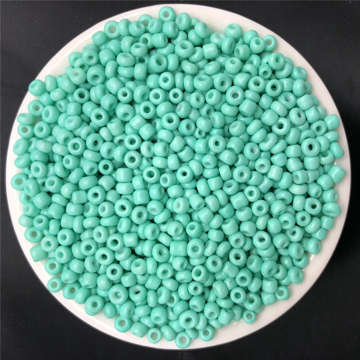 500pcs 3mm Charm Czech Glass Seed Spacer Beads DIY Bracelet Necklace Jewelry Making Accessories - Цвет: 30