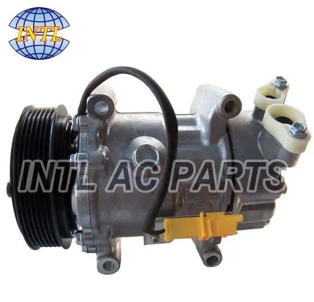 6453JL 6453LN 6453JP 6453KS 6453LS 9646273880 Санден SD6V12 авто ac компрессор для PEUGEOT 206 307 CITROEN Berlingo Xsara C2/C3