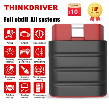 

LAUNCH Thinkdriver Obd2 Scanner Bluetooth Professional Full System 15 Reset Function Obd2 Automotive Scanner Car Diagnostic Tool