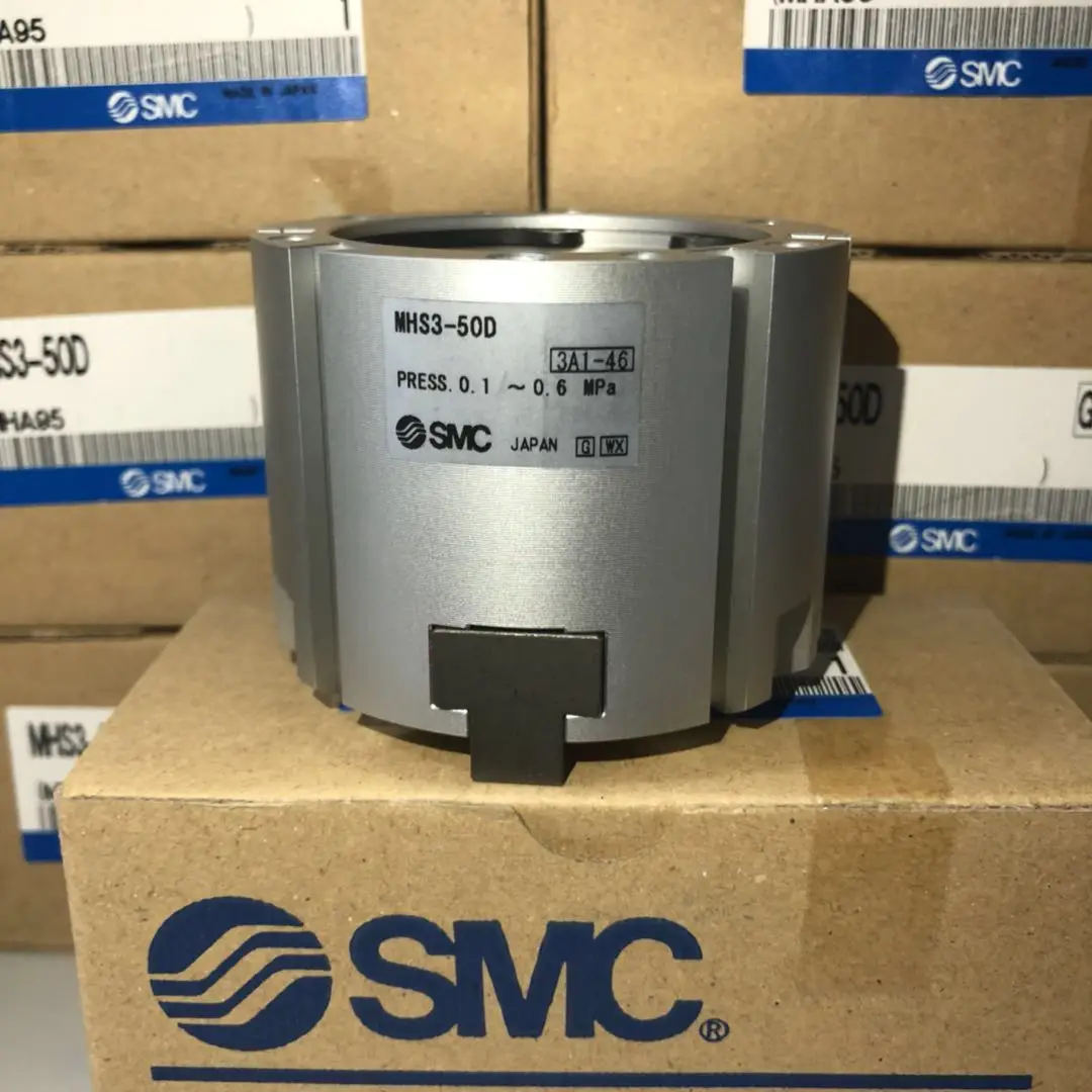 ONE NEW SMC MHS3-50D Pneumatic finger cylinder 