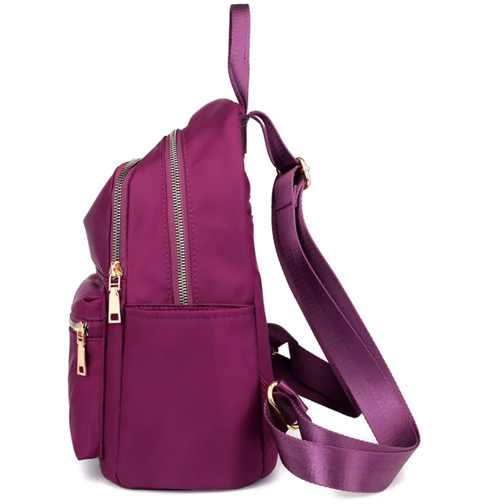 Модный рюкзак для женщин, рюкзак для отдыха, Женский нейлоновый ранец с водонепроницаемой крышей, повседневные дорожные сумки для девочки-подростки школьного возраста, рюкзак 729
