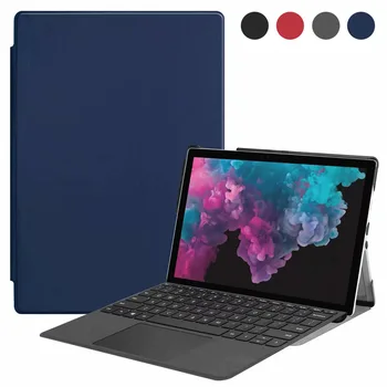 

Tablet Case For Surface Pro 7 12.3 inch PU Leather Protective Cover Case Pro 4/5/6 Unversal