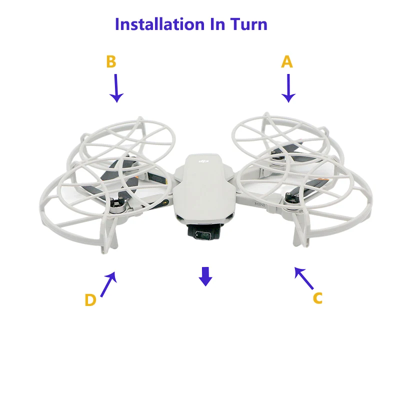 For DJI Mavic Mini 2 SE Propeller Guard Fully Enclosed Protector Prop Blade Protection For Mavic Mini SE/4K Drone Accessories,drone accessories