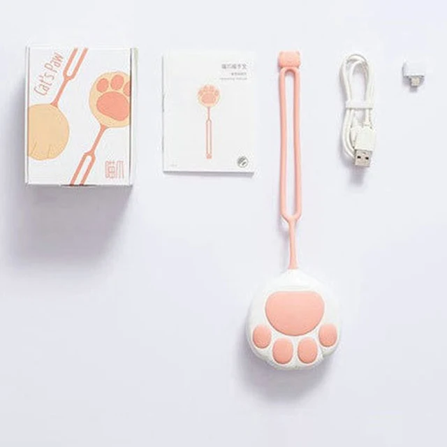 Hordozható Aranyos Téli Zseb Kézi Melegítők Újratölthető Elektromos Dupla Oldalú Fűtés Macska Mancs Usb Töltő 3000Mah Power Bank 2-Ben 1 - Image 2
