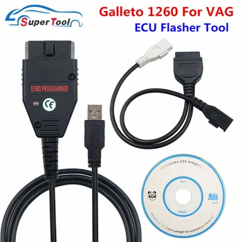 Сканер для настройки чипа ECU OBD2 Galletto 1260 с чипом FTDI FT232RQ EOBD/OBDII Flasher Galletto 1260, сканер интерфейса для настройки чипа ECU Сканер для настройки чипа ECU OBD2 Galletto 1260 с чипом FTDI FT232RQ EOBD/OBDII Flasher Galletto 1260, сканер интерфейса для настройки чипа ECU