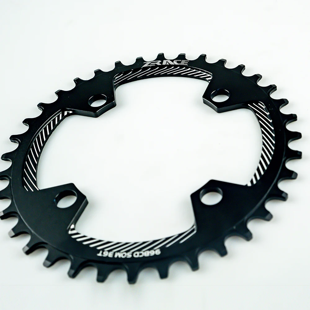 ZRACE Chainrings Chainwheels BCD96 Symmetrical 32T 34T 36T 38T AL7075 CNC process Vickers-hardness 15+ MTB
