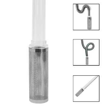 

Aquarium Fish Tank Filter Mesh Inlet Stainless Steel Filter Net Filter Guard Protective for Preventing Fish Shrimp Inhalation