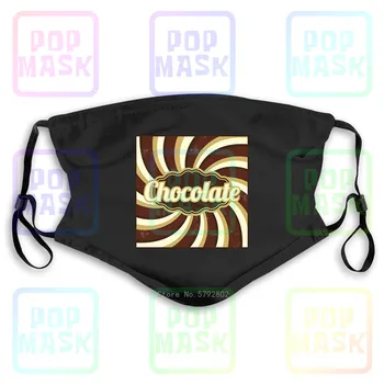 

Dust Mask with Filter Chocolate Sweet Sugar Dessert Sweets Treats Cocoa S Washable Reusable Mask
