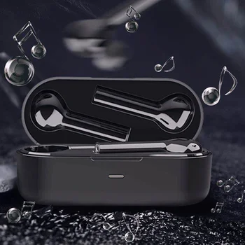

True Wireless In-Ear Earbuds 5.0 Bluetooth Vision Touch Control Large Capacity Charging Case Waterproof Headset earphone