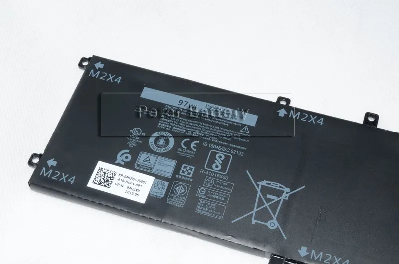 JIGU 11,1 V 97WH 6GTPY 5XJ28 Аккумулятор для ноутбука Dell Precision 5510 XPS 15 9550 9560 6GTPY 5XJ28 Аккумулятор для ноутбука и планшета