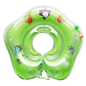 

Inflatable Baby Bath Swimming Neck Float Adjustable Safety Aids Circle Baby Swimming Neck Ring Baby Swimming Accessories