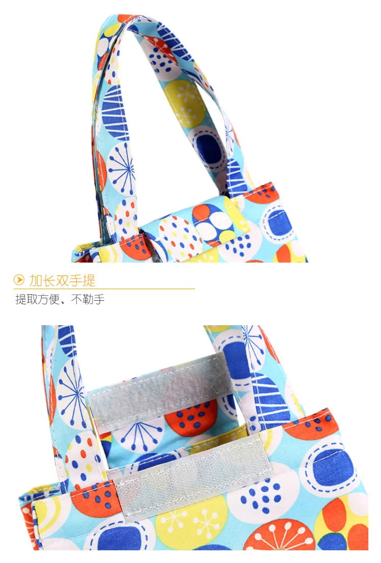 Flamingo Waterproof Oxford Lunch Bag Portable Insulated Thermal Cooler Lunch Bag For Girls Student Lunch Box Picnic Case Storage (5)