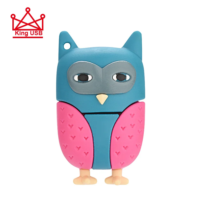USB 2 0 хит продаж Пингвин Сова лиса флеш накопитель мультфильм usb флешка 4 ГБ 16 32 64 U