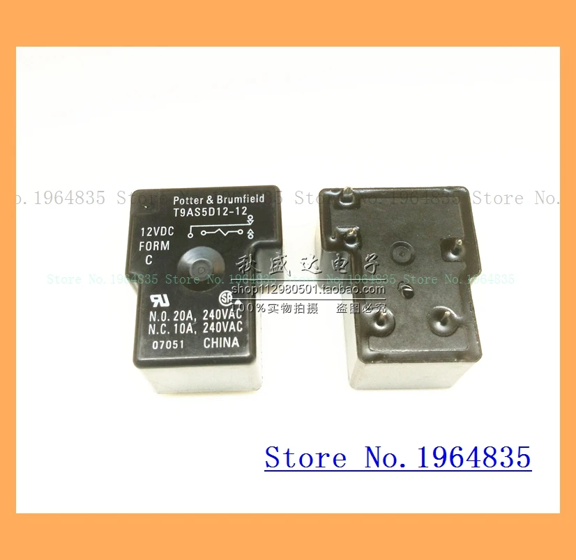 T9AS5D12-12 12VDC 5 G8P-1C4P-12VDC