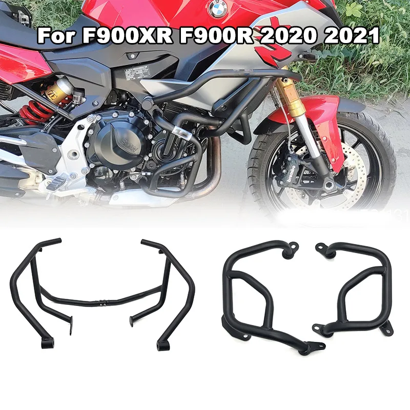 For BMW F900XR F900R F900 R F900 XR 2020 2021 Motorcycle Engine Guard Crash Tank Bar Bumper Upper Lower Fairing Frame Protector