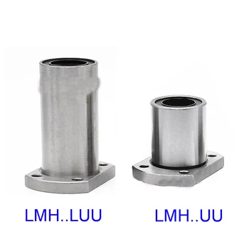

TWO-SIDE Cut Flange Type Slide Bush Bushing Motion Linear Bearings LMH6-40UU LMH12-35LUU